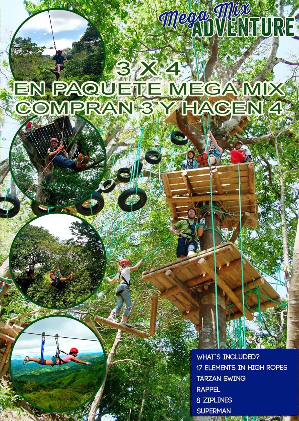 Adventure Park & Hotel Vista Golfo Tajo Alto Exterior foto
