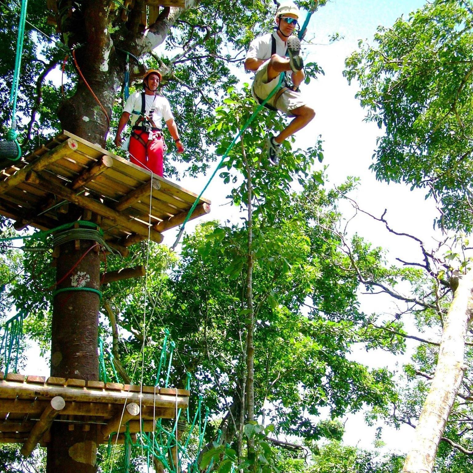 Adventure Park & Hotel Vista Golfo Tajo Alto Exterior foto